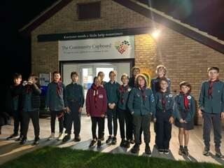 Scouts Offer A Helping Hand